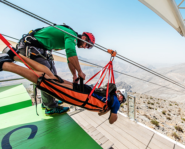 Jebel Jais Zipline from Dubai