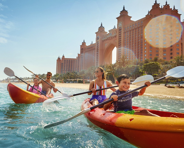 Kayaking in Dubai