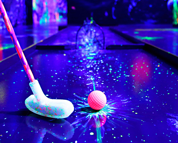 3D Blacklight Minigolf Dubai