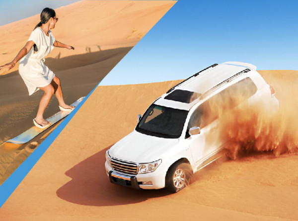 Evening Dubai Desert Safari with BBQ Dinner & Live Entertainment